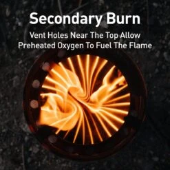 Solo Stove Lite Draagbare Kooktoestel. Geen Vloeibare Brandstof Nodig. Krachtige Efficiënte Houtverbranding En Weinig Rook. Voor 1-2 Personen, 304 Roestvrijstaal, Compact ⌀ 10,8 Cm, Hoogte 14,5 Cm, 255g. -Buitenkampeer Winkel 1200x1200 1061