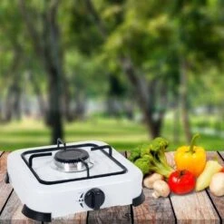 Orange85 Camping - Gaspit - Wit - 1 Pit - 26 Cm - Kamperen - Kooktoestel Camping - Koken -Buitenkampeer Winkel 1200x1200 1072