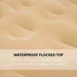 Merkloos Avenli 88030 Hoog Verhoogd Gevlokt Luchtbed | Queensize | Ingebouwde Pompen | Snelle En Gemakkelijke Inflatie -Buitenkampeer Winkel 1200x1200 1112