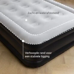 BluMill Eenpersoons Luchtbed - Met Ingebouwde Pomp - Luchtbed Zelfopblazend - Incl. Draagtas - 191x99x36 Cm -Buitenkampeer Winkel 1200x1200 1126