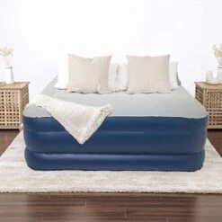 LifeGoods Luchtbed - 2 Persoons - Met Ingebouwde Pomp - Incl. Draagtas En Reparatiekit -Buitenkampeer Winkel 1200x1200 1170