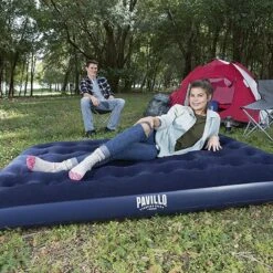 Pavillo Queen Luchtbed - 2-Persoons - Blauw - 203 X 152 X 22 Cm -Buitenkampeer Winkel 1200x1200 1202