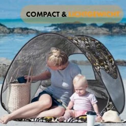 Deryan Luxe Pop Up Strandtent - Anti-UV 50+ - Zoo -Buitenkampeer Winkel 1200x1200 124