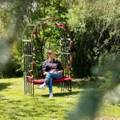 Relaxdays Grondankers Voor Rozenboog - Staal - Grondpennen - U-vorm - Haringen - Anker -Buitenkampeer Winkel 1200x1200 1279