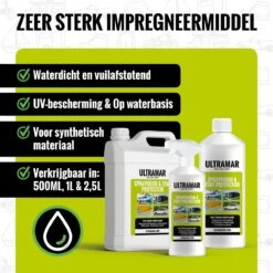 Ultramar - Sprayhood & Tent Protector 2,5L - Impregneermiddel Voor Bootkap, Tent, Cabriodak - Maakt Waterdicht En Geeft Extra Bescherming 11 Ultramar - Sprayhood & Tent Protector 2,5L - Impregneermiddel Voor Bootkap, Tent, Cabriodak - Maakt Waterdicht En Geeft Extra Bescherming -Buitenkampeer Winkel 1200x1200 1298