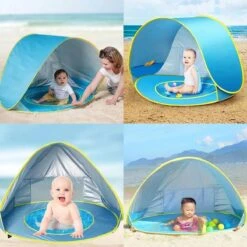 Seidon Strandtent Baby - Pop Up Tent - UV Bescherming - Baby En Kind - Waterdicht - Zwembadje - UV Bescherming -Buitenkampeer Winkel 1200x1200 1335