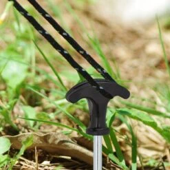 Relaxdays 24x Tentharingen Set - Haringen - Schroefharingen - T-haringen - Grondpennen -Buitenkampeer Winkel 1200x1200 1359