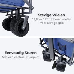 LifeGoods Bolderkar - Opvouwbaar - Tot 80KG - 94L - Wasbaar Polyester - 98x45cm - Blauw/Grijs 21 LifeGoods Bolderkar - Opvouwbaar - Tot 80KG - 94L - Wasbaar Polyester - 98x45cm - Blauw/Grijs -Buitenkampeer Winkel 1200x1200 1425