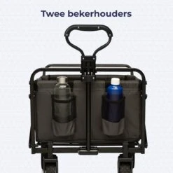 LifeGoods Bolderkar - Opvouwbaar - Draaibare Wielen - 2 Standen - 70KG Draagkracht - Grijs -Buitenkampeer Winkel 1200x1200 1444