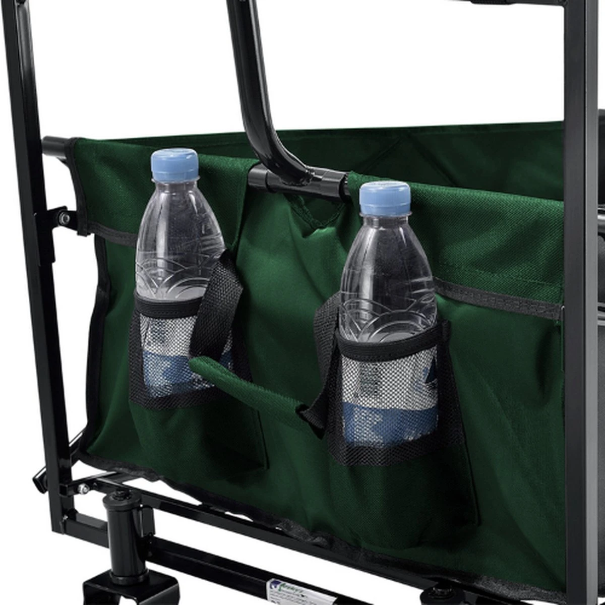 Rijoka Opvouwbare Bolderkar Mét Harde Bodem | Groen 5 Rijoka Opvouwbare Bolderkar Mét Harde Bodem | Groen - Afbeelding 3