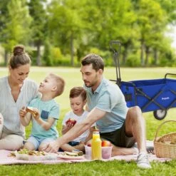 LifeGoods Bolderkar - Opvouwbaar - Draaibare Wielen - 2 Standen - 70KG Draagkracht - Blauw 16 LifeGoods Bolderkar - Opvouwbaar - Draaibare Wielen - 2 Standen - 70KG Draagkracht - Blauw -Buitenkampeer Winkel 1200x1200 1521