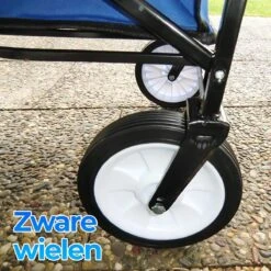 Merkloos Bolderkar - Bolderkar Opvouwbaar - Bolderwagen - Bolderwagen Opvouwbaar - Blauw -Buitenkampeer Winkel 1200x1200 1556