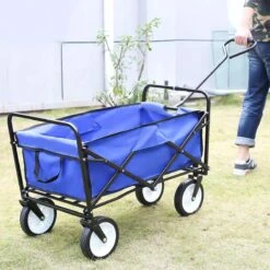 Merkloos Bolderkar - Bolderkar Opvouwbaar - Bolderwagen - Bolderwagen Opvouwbaar - Blauw -Buitenkampeer Winkel 1200x1200 1557