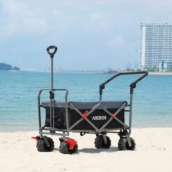 AREBOS Opvouwbare Steekwagen Met Telescopische Stang Draagvermogen 100 Kg -Buitenkampeer Winkel 1200x1200 1593