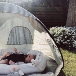 Deryan Luxe Pop Up Strandtent - Anti-UV 50+ - Cream -Buitenkampeer Winkel 1200x1200 171