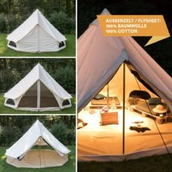 Skandika Tipii 400 Canvas Tent – Tipi-tenten – 8 Persoons Familietent - Campingtent – Muggengaas – 250 Cm Stahoogte – 400 Cm Diameter – 4000 Mm Waterkolom – Indische Tent, Partytent, Festivaltent – Outdoor, Camping, Tuin – Kamperen – Wit 17 Skandika Tipii 400 Canvas Tent – Tipi-tenten – 8 Persoons Familietent - Campingtent – Muggengaas – 250 Cm Stahoogte – 400 Cm Diameter – 4000 Mm Waterkolom – Indische Tent, Partytent, Festivaltent – Outdoor, Camping, Tuin – Kamperen – Wit -Buitenkampeer Winkel 1200x1200 199