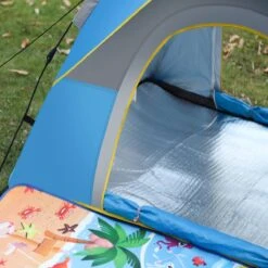Fish Life Waterdichte Tent - Lichtgewicht Tent - Tent Voor 2-4 Personen - 200*200*140 Cm - Outdoor Camping Tent - Licht Blauw -Buitenkampeer Winkel 1200x1200 212