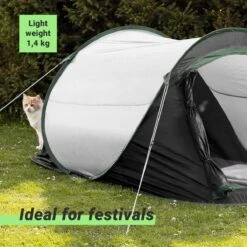JEMIDI Tweepersoons Pop-up Tent - Opgooitent, Werptent Voor 2 Personen - Ideaal Als Festivaltent Of Kampeertent - Verschillende Kleuren 23 JEMIDI Tweepersoons Pop-up Tent - Opgooitent, Werptent Voor 2 Personen - Ideaal Als Festivaltent Of Kampeertent - Verschillende Kleuren -Buitenkampeer Winkel 1200x1200 221