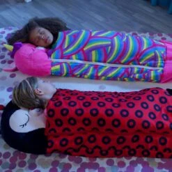 Mediashop Happy Nappers Kinderslaapzak - 2-in-1 Zachte Knuffel En Zomerslaapzak - Roze Eenhoorn Motief Voor Kinderen Van 3 Tot 6 Jaar -Buitenkampeer Winkel 1200x1200 263