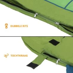 Dutch Mountains Kinderslaapzak Nijlpaard - 170 X 70cm Polyester - Zacht Lichtgewicht – Opberghoes -Buitenkampeer Winkel 1200x1200 320