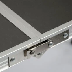 Aluminium Kampeertafel 120x60cm - Campingtafel Inklapbaar - 3-voudig Verstelbare Vouwtafel Antraciet -Buitenkampeer Winkel 1200x1200 569