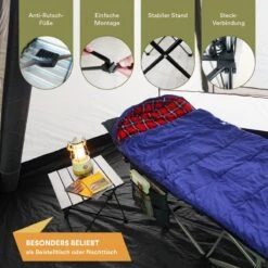 Skandika Ruka S Kleine Campingtafel – Campingtafels - Aluminium Campingtafel, Opvouwbaar, Zeer Licht, Eenvoudig Te Monteren, Stabiele Standaard - Opvouwtafel Voor Kamperen, Tenten Wandelen, Reizen, Thuis, Tuin – Tot Max. 20 Kg. - Grijs -Buitenkampeer Winkel 1200x1200 581