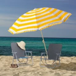 Relaxdays Strandstoel Opvouwbaar - Set Van 2 - Lage Campingstoel - Kampeerstoel Leuning - Grijs -Buitenkampeer Winkel 1200x1200 640