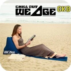 CKB LTD - Chill Out - Luchtbed - Campingstoel - Wedge Opblaasbare Ligstoel - Blauw Strandstoel 1 Persoons Volwassen Luchtbedden Kampeerstoel Vouwstoel Stoel Slaapmatje Slaapmatten Opvouwbaar Volwassenen Tuinstoel Opblaasstoel Kampeerstoelen Lucht -Buitenkampeer Winkel 1200x1200 742