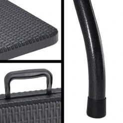 Casaria Tuintafel Opvouwbaar – Met Draaggreep 180x75 Cm – Zwart 16 Casaria Tuintafel Opvouwbaar – Met Draaggreep 180x75 Cm – Zwart -Buitenkampeer Winkel 1200x1200 744