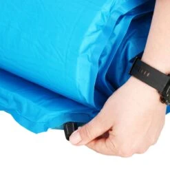 Springos Slaapmat | Zelfopblazend | 186 Cm | Inclusief Hoes & Hoofdkussen | Lichtblauw -Buitenkampeer Winkel 1200x1200 766