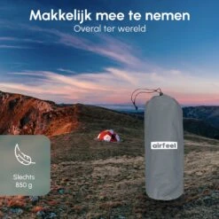AirFeel Opblaasbaar Slaapmatje - Ingebouwde Pomp En Kussen - Lichtgewicht - 196 X 60 X 6cm - Gray 11 AirFeel Opblaasbaar Slaapmatje - Ingebouwde Pomp En Kussen - Lichtgewicht - 196 X 60 X 6cm - Gray -Buitenkampeer Winkel 1200x1200 776