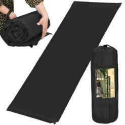 Springos Slaapmat | Zelfopblazend | 180 Cm | Inclusief Hoes | Zwart -Buitenkampeer Winkel 1200x1200 811
