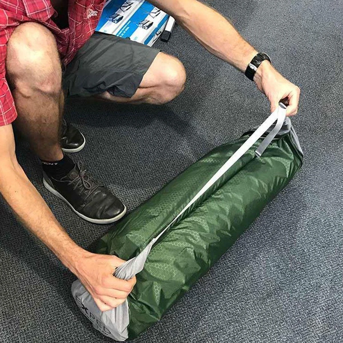 Exped Megamat 10 Lxw Green Slaapmat 9 Exped Megamat 10 Lxw Green Slaapmat - Afbeelding 7