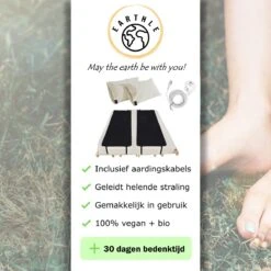 Earthle Volledige Earthing Tweepersoons Aardingsset - 2x Slaapmat + 2x Kussensloop - Aardingsmat - Aarden - Earthing Mat - Aarding - Grounding Mat - Kussensloop - Aardingskussensloop - Combo Deal -Buitenkampeer Winkel 1200x1200 844