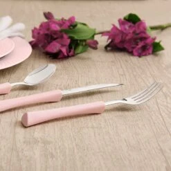 Di Solle Inova D - 6 Persoons Bestekset - Handige Opbergbak Met Raspdeksel - 26 Delig - Baby Pink -Buitenkampeer Winkel 1200x1200 860