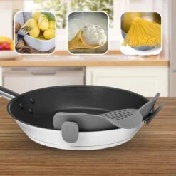 SensaHome- Siliconen Vergiet - Keuken Afgietdeksel - Afgiethulp - Siliconen - BPA Vrij - Grijs -Buitenkampeer Winkel 1200x1200 939