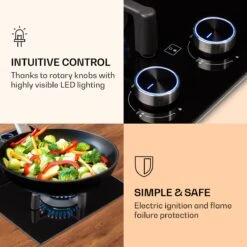 Illuminosa Domino Gaskookplaat 2-pits Sabaf Branders Glaskeramiek -Buitenkampeer Winkel 1200x1200 965