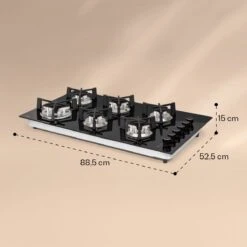 Trifecta 6 Gaskookplaat 6-pits Grote, Normale En Extra Glaskeramische Branders 15 Trifecta 6 Gaskookplaat 6-pits Grote, Normale En Extra Glaskeramische Branders -Buitenkampeer Winkel 1200x1200 973