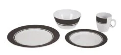 Bo-Camp - Servies - Classic - 16-Delig - Wit/Grijs -Buitenkampeer Winkel 1200x548 3
