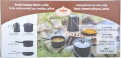 ESSCHERT DESIGN Pannenset Kampvuur - 4 Delig - Outdoor - Metaal -Buitenkampeer Winkel 1200x581 14