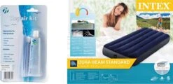 Intex Luchtbed - Classic Downy - Formaat: Cot - B76 X L191 X H25 Cm - 1 Pers. - Met Reparatieset -Buitenkampeer Winkel 1200x581 15