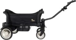 Deryan Luxe Sandy Bolderkar - Duo Buggy - Tandem Buggy - Opvouwbaar - Inklapbare Bolderwagen - Duo Kinderwagen - Zwart -Buitenkampeer Winkel 1200x637 7