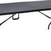 ERRO Vouwtafel - Wickerlook - 180x74cm - Zwart 1 ERRO Vouwtafel - Wickerlook - 180x74cm - Zwart -Buitenkampeer Winkel 1200x666 4