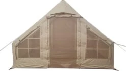 Opblaasbare Vier Persoons Tent Beige 300x200x210 Cm 24 Opblaasbare Vier Persoons Tent Beige 300x200x210 Cm -Buitenkampeer Winkel 1200x676