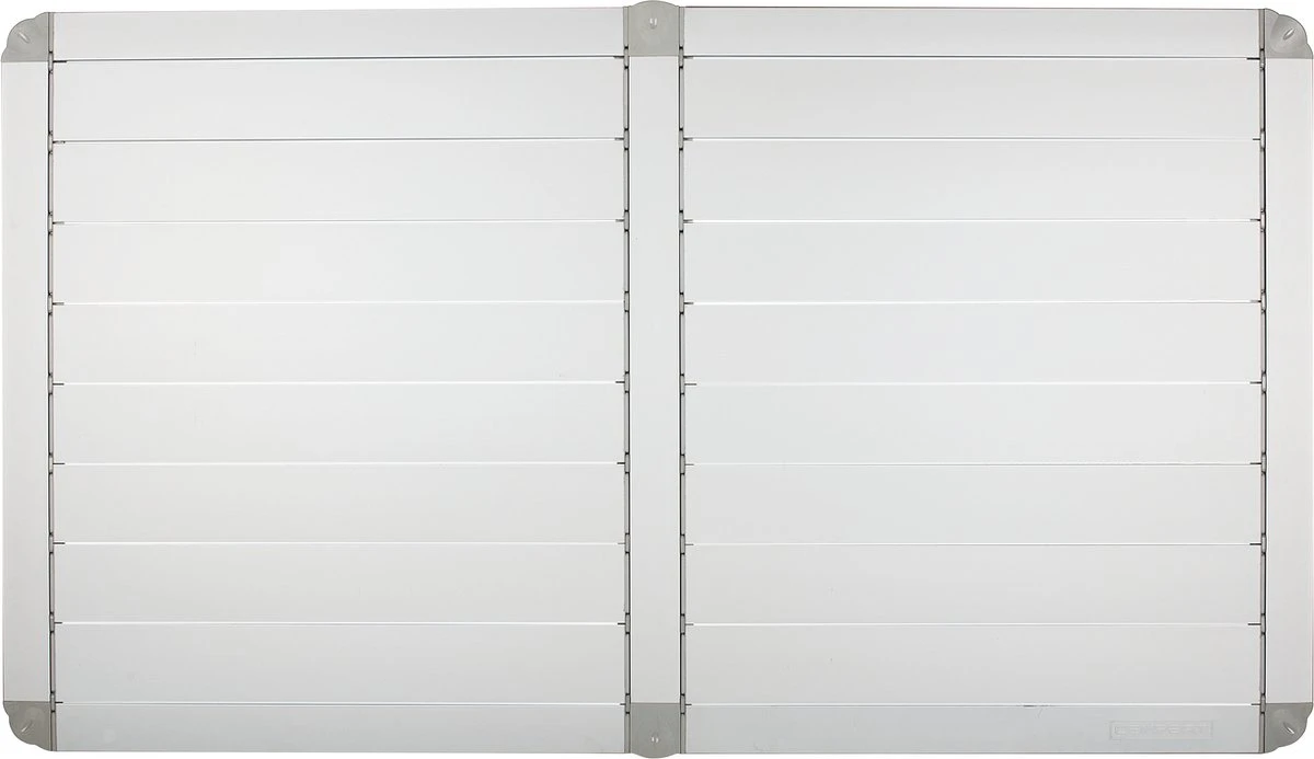 Campart Campingtafel XL TA-0806 - Opvouwbaar, Lichtgewicht En Met Verstelbare Poten - Kampeertafel Inklapbaar Inclusief Opbergtas - 140 X 80 X 70 Cm - Wit 5 Campart Campingtafel XL TA-0806 - Opvouwbaar, Lichtgewicht En Met Verstelbare Poten - Kampeertafel Inklapbaar Inclusief Opbergtas - 140 X 80 X 70 Cm - Wit - Afbeelding 3