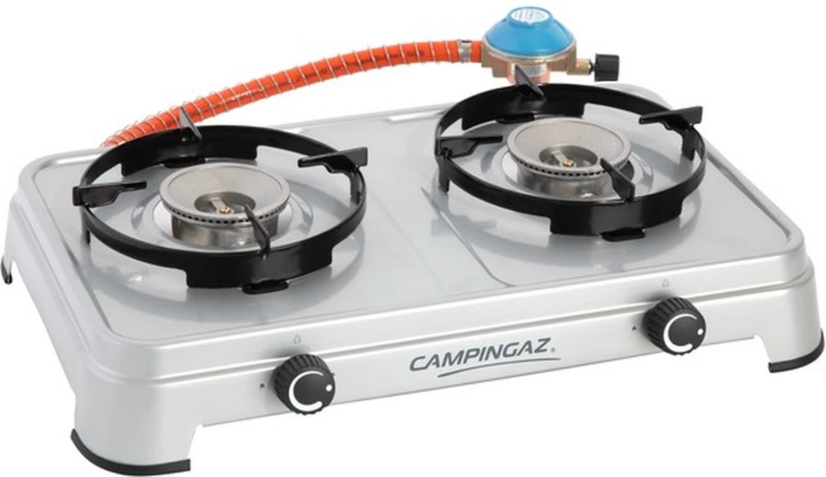 Campingaz Camping Cook CV Camping Kooktoestel - 2-pits - 2x 1800 Watt 12 Campingaz Camping Cook CV Camping Kooktoestel - 2-pits - 2x 1800 Watt - Afbeelding 11