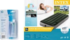 Intex Luchtbed - Downy - Formaat: Cot - B76 X L191 X H25 Cm - Ingebouwde Voetpomp- Met Reparatieset -Buitenkampeer Winkel 1200x693 5