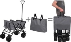 TecTake - Opvouwbare Bolderkar Heidrun Grijs 14 TecTake - Opvouwbare Bolderkar Heidrun Grijs -Buitenkampeer Winkel 1200x703 6