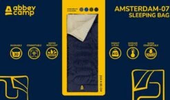 Abbey Camp Slaapzak Amsterdam-07 - Dekenmodel - 210 X 85 Cm - Grijs -Buitenkampeer Winkel 1200x711 4