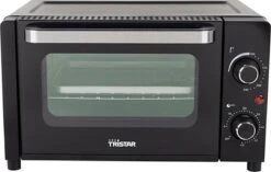 Tristar Oven OV-3615 - Camping Oven 10 Liter - 800 Watt - Vrijstaande Kleine Oven - Zwart -Buitenkampeer Winkel 1200x762 3